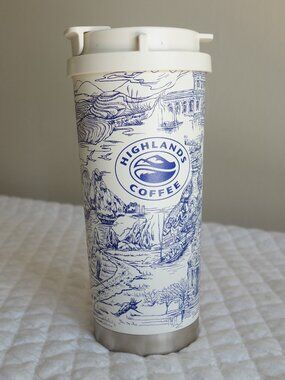 HIGHLANDS COFFEE Vietnam Stainless Steel Vacuum Mug Tumbler